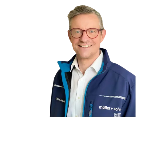 Projektleiter Bad Andreas Stach von Goltzheim vor neutralem Hintergrund.